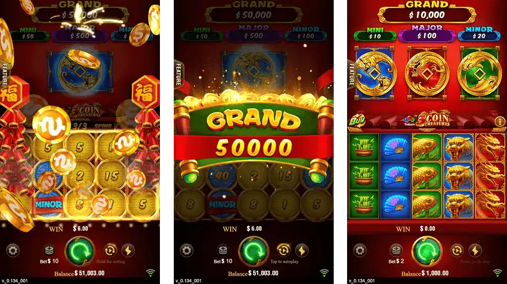 3 Coins 40Game Bonus
